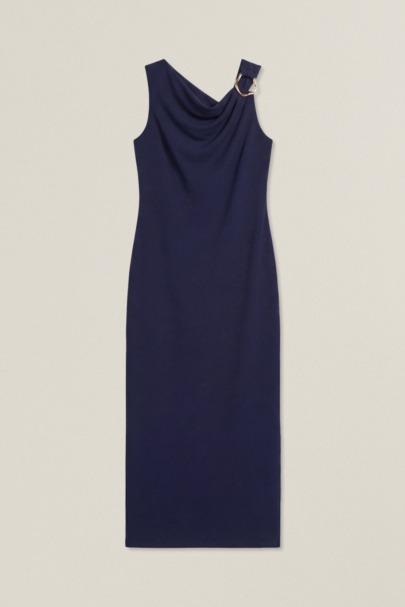 Lydia | Form-fitting halter dress