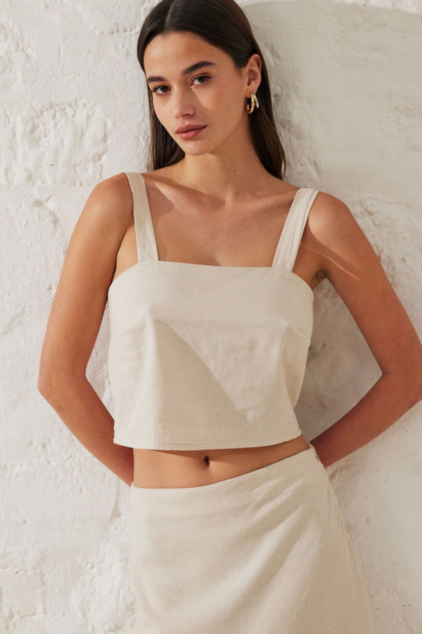 Pio | Button-up short top