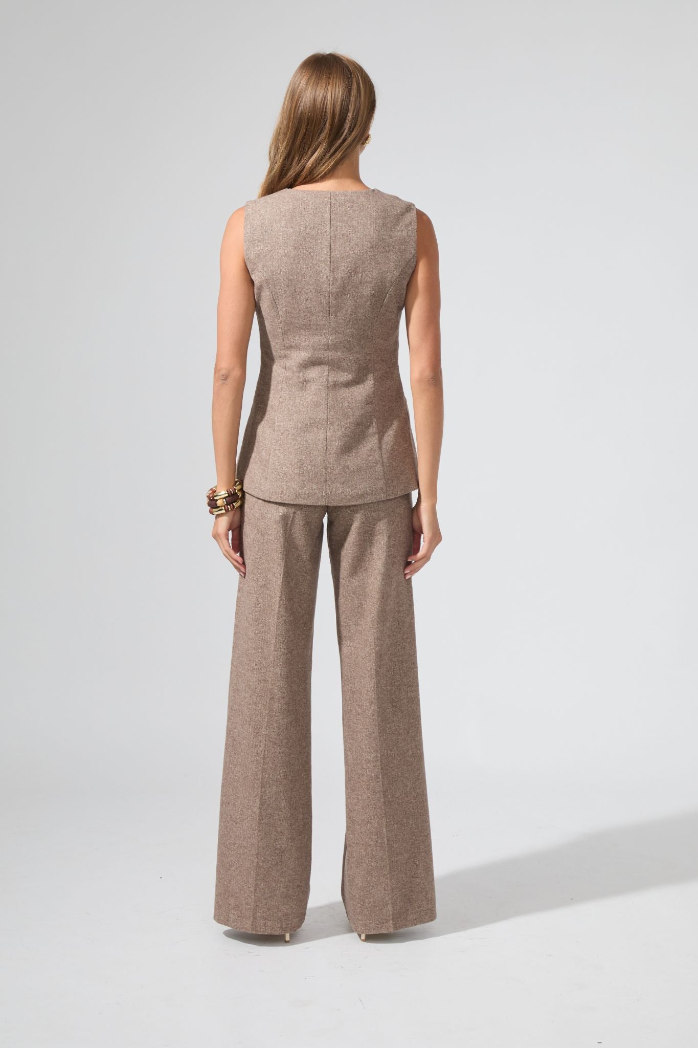 Antonin | Sleeveless buttoned cardigan