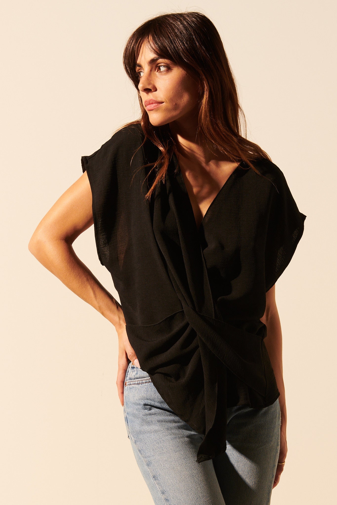 Annalivia | Blouse cache-coeur