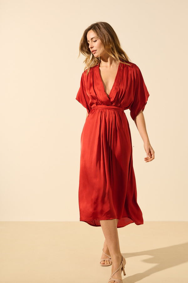 Camilla | Abito in raso