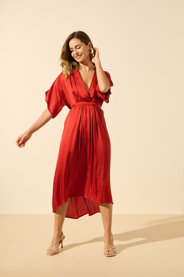 Camilla | Satin dress