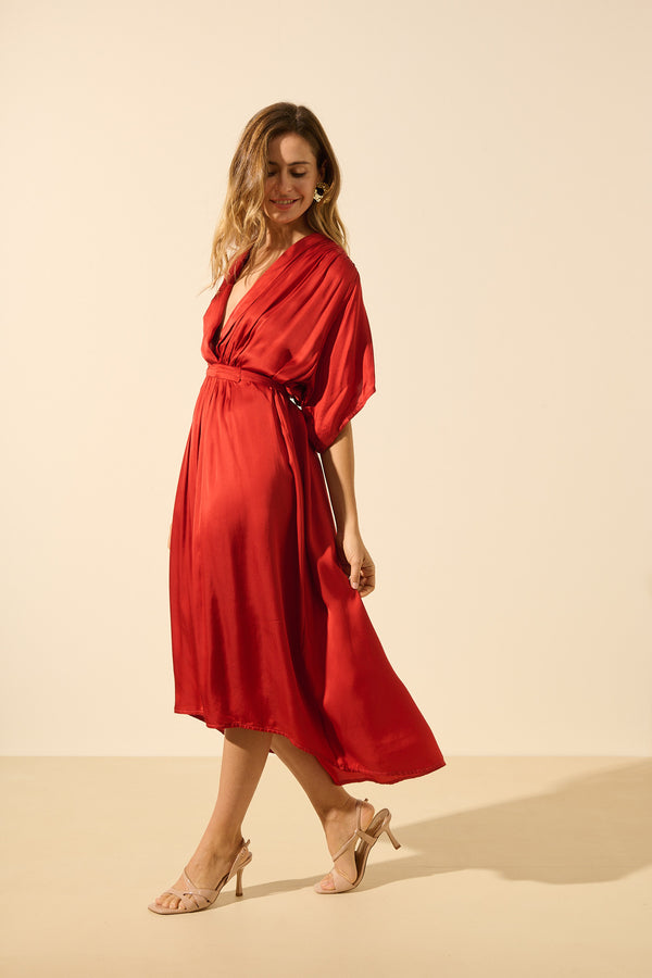 Camilla | Abito in raso