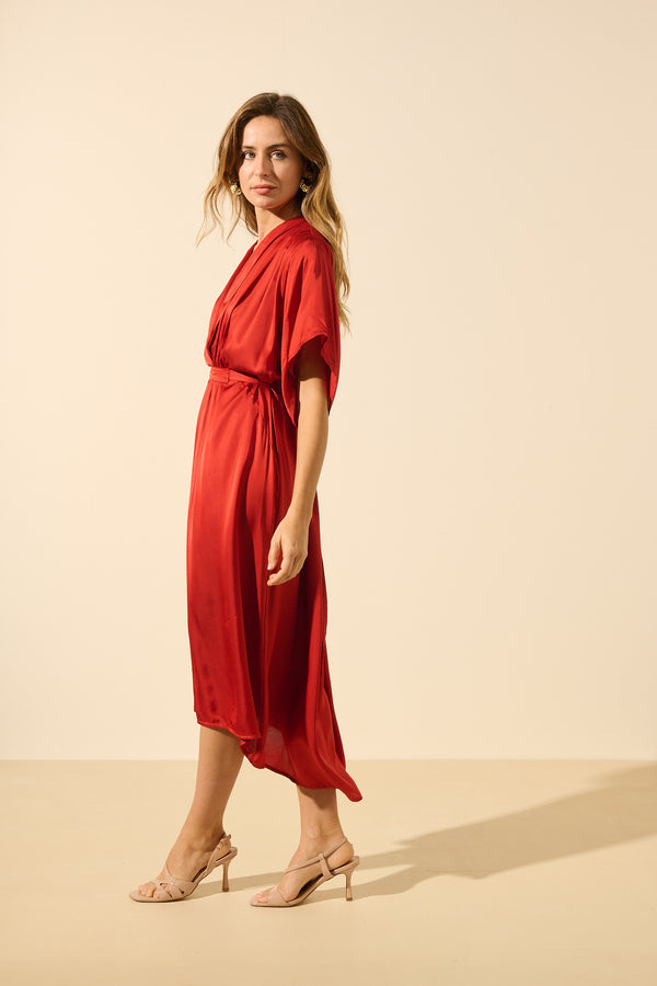 Camilla | Satin dress