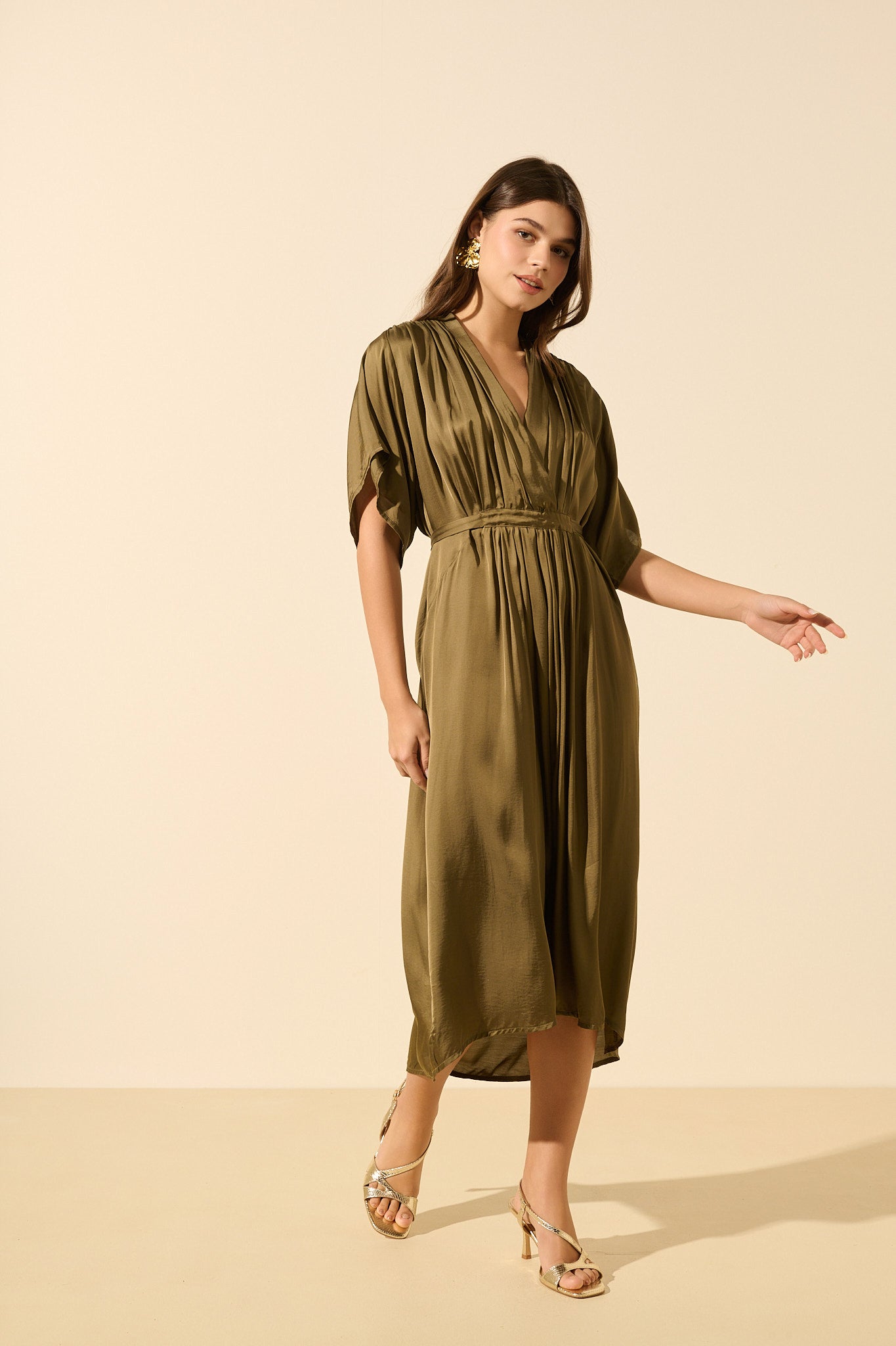 Camilla | Robe satinée