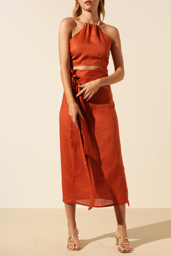 Corto | Backless top