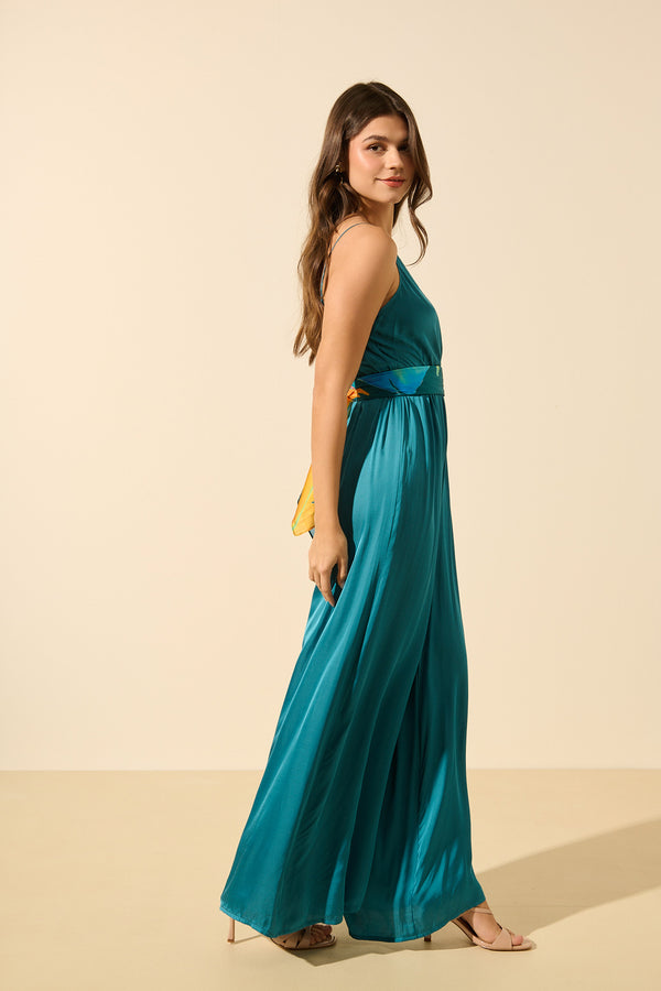 Dalia | Combinaison satinée