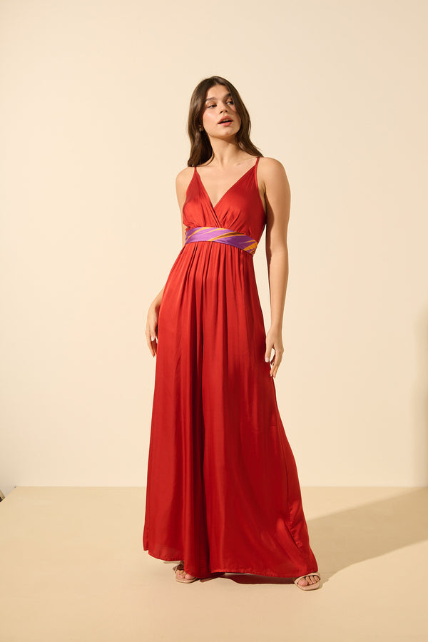 Dalia | Combinaison satinée