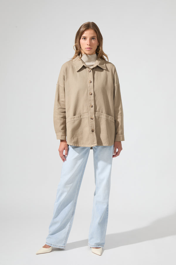 Edgard | Oversized cotton jacket