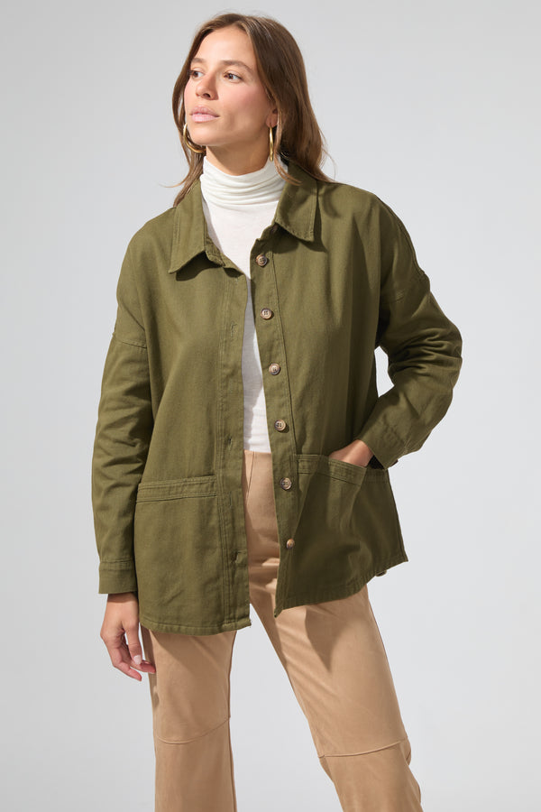 Edgard | Oversized cotton jacket