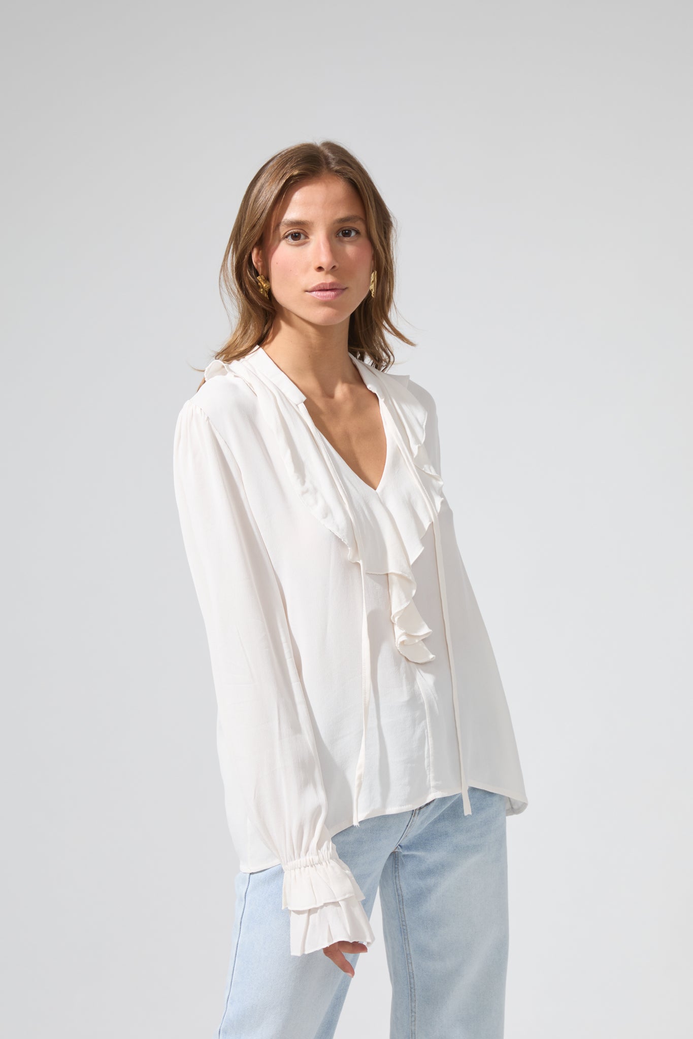 Estela | Flounced shirt