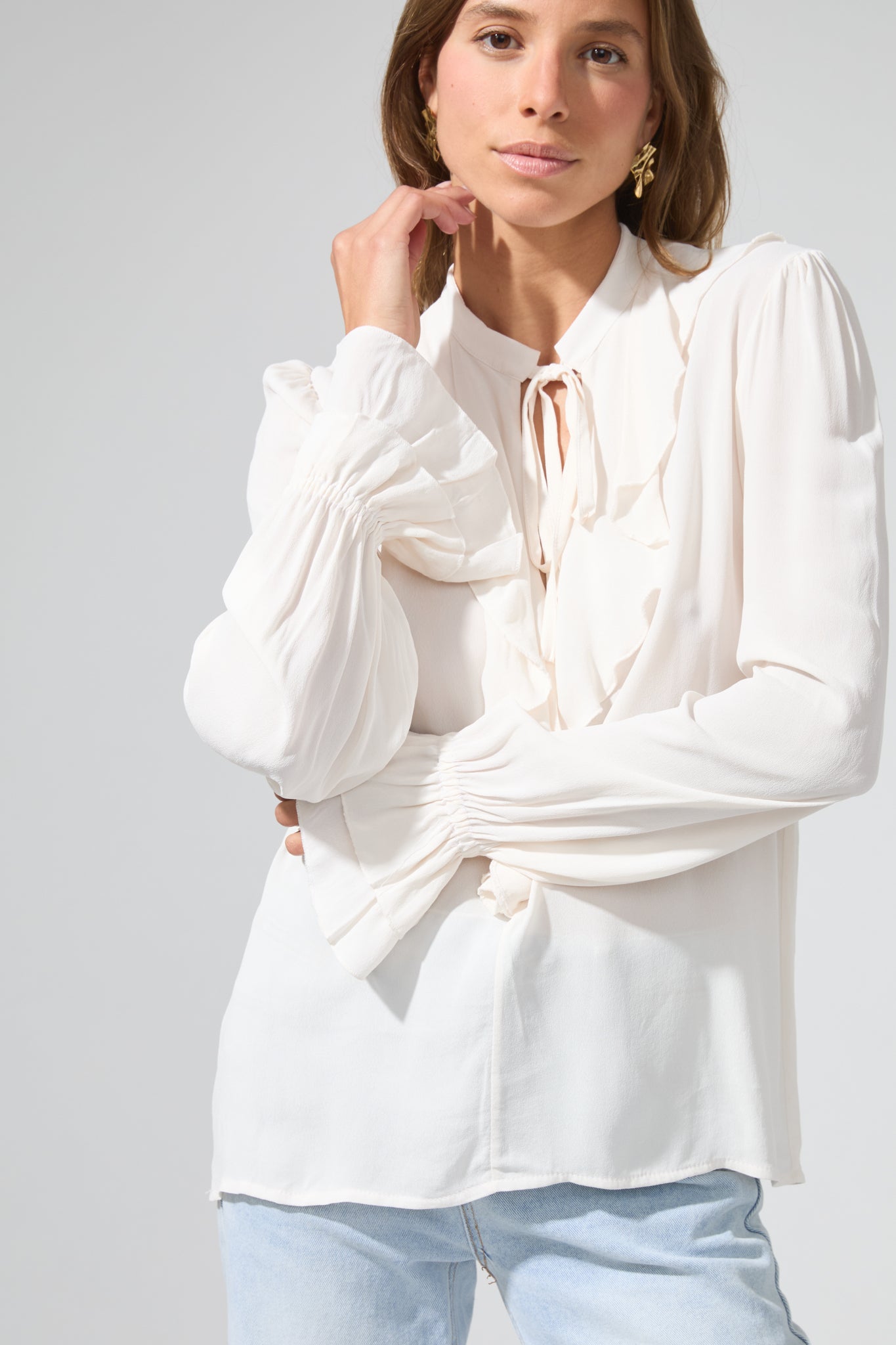 Estela | Flounced shirt