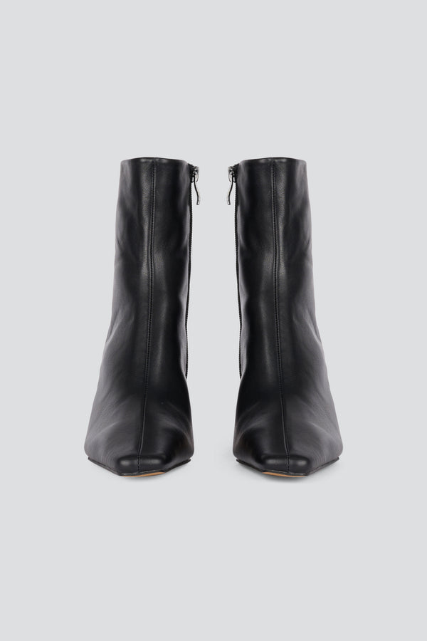 Flavia | Leather heeled boots