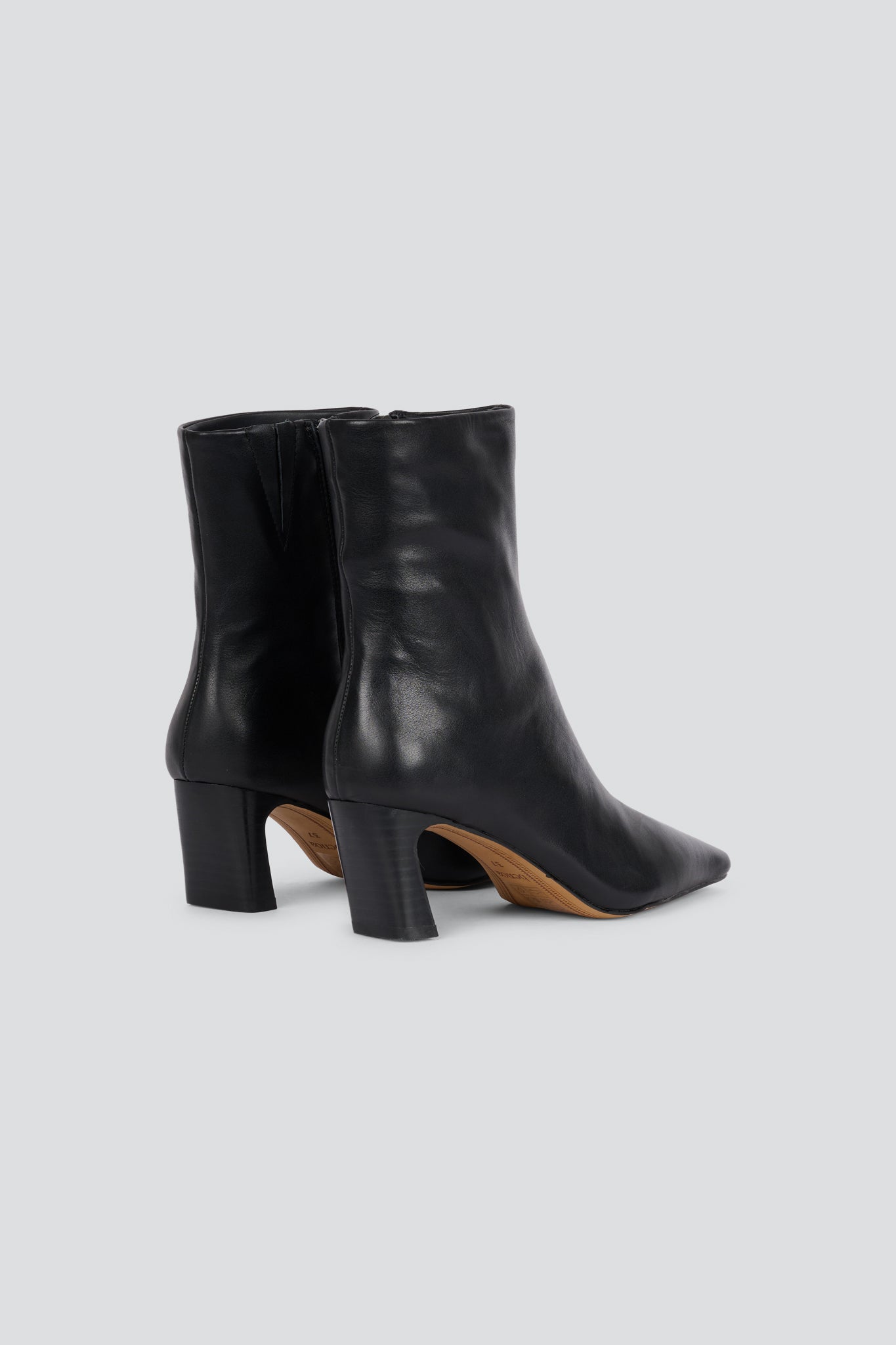 Flavia | Leather heeled boots
