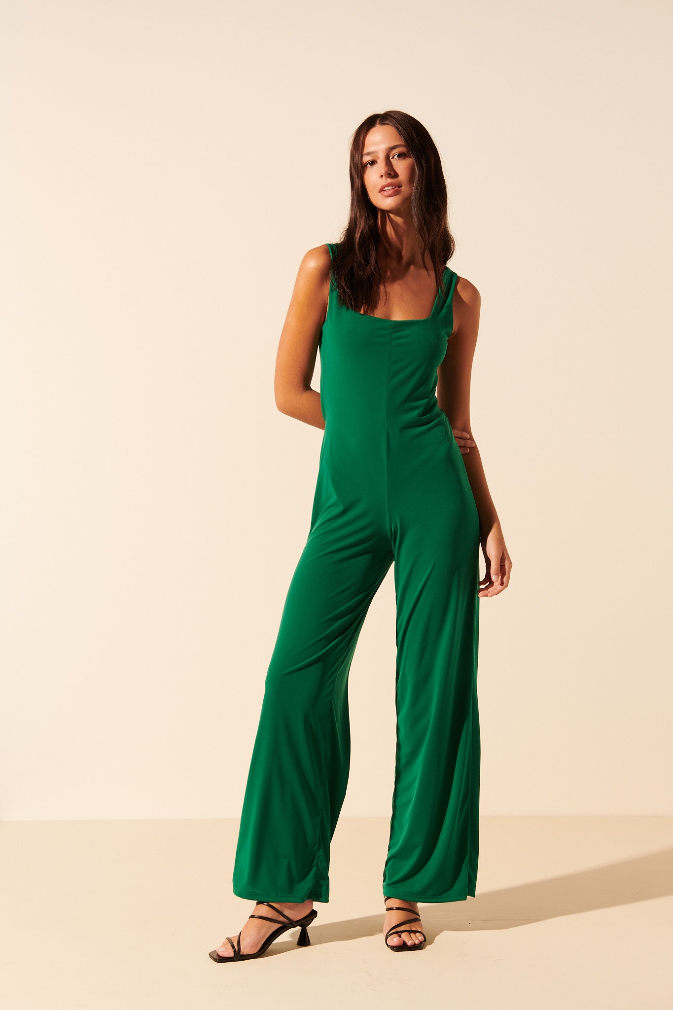 Fragola | Square neck jumpsuit