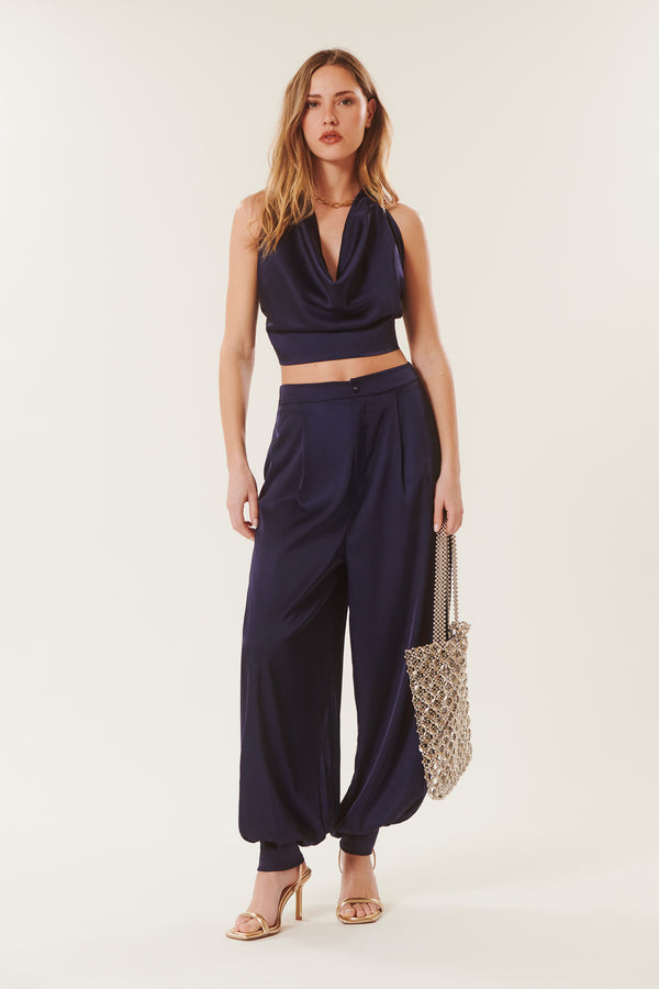 Grazia | Top satinato multiway