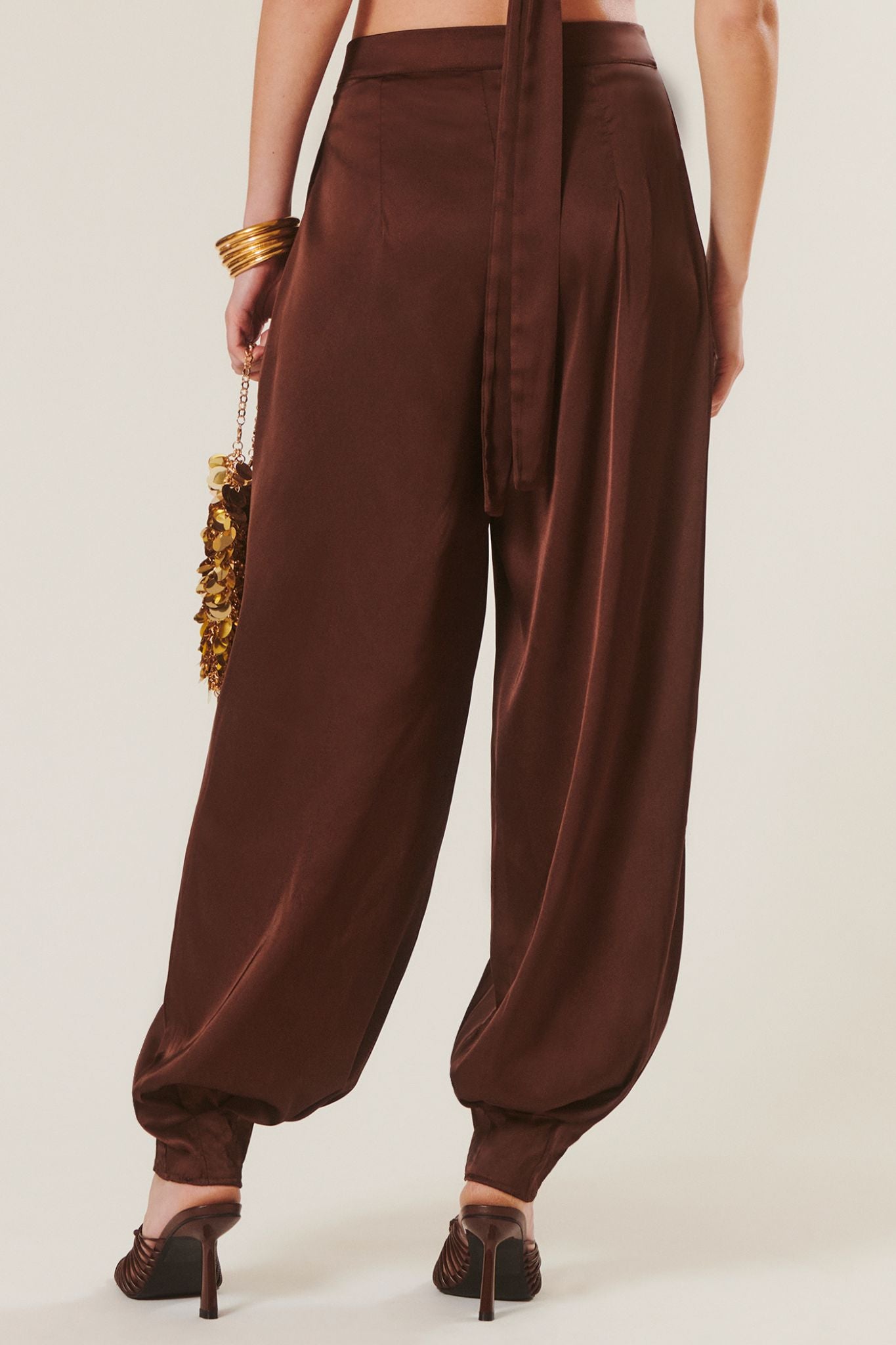 Aldo | Pantaloni satinati a palloncino