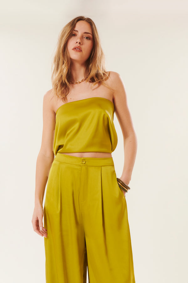 Grazia | Multiway satin top