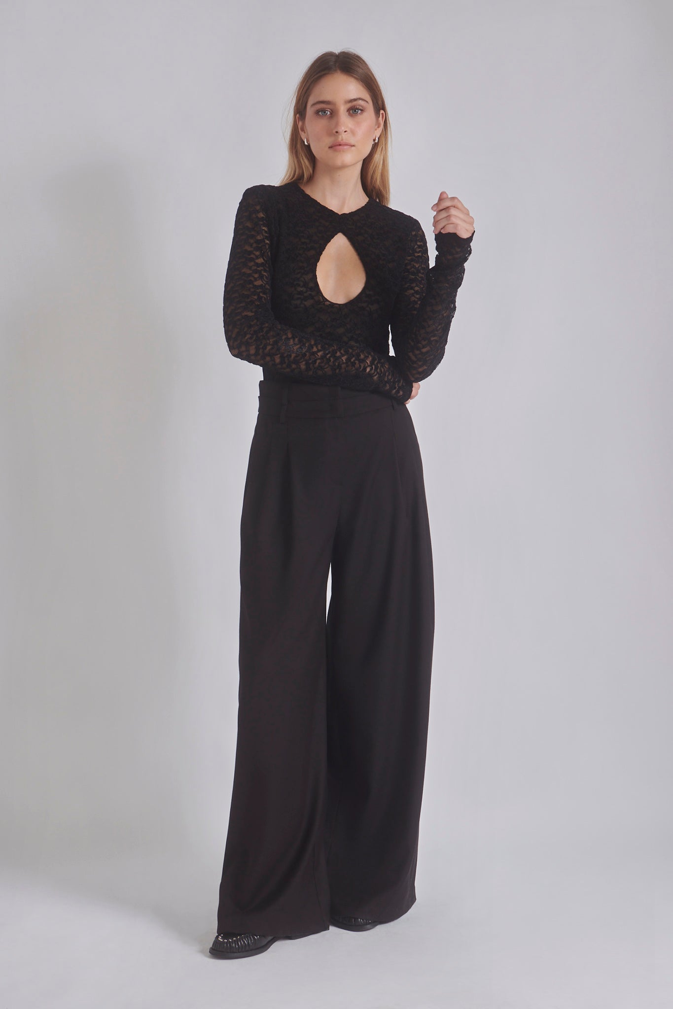 Strauss | Pantalon large à pinces