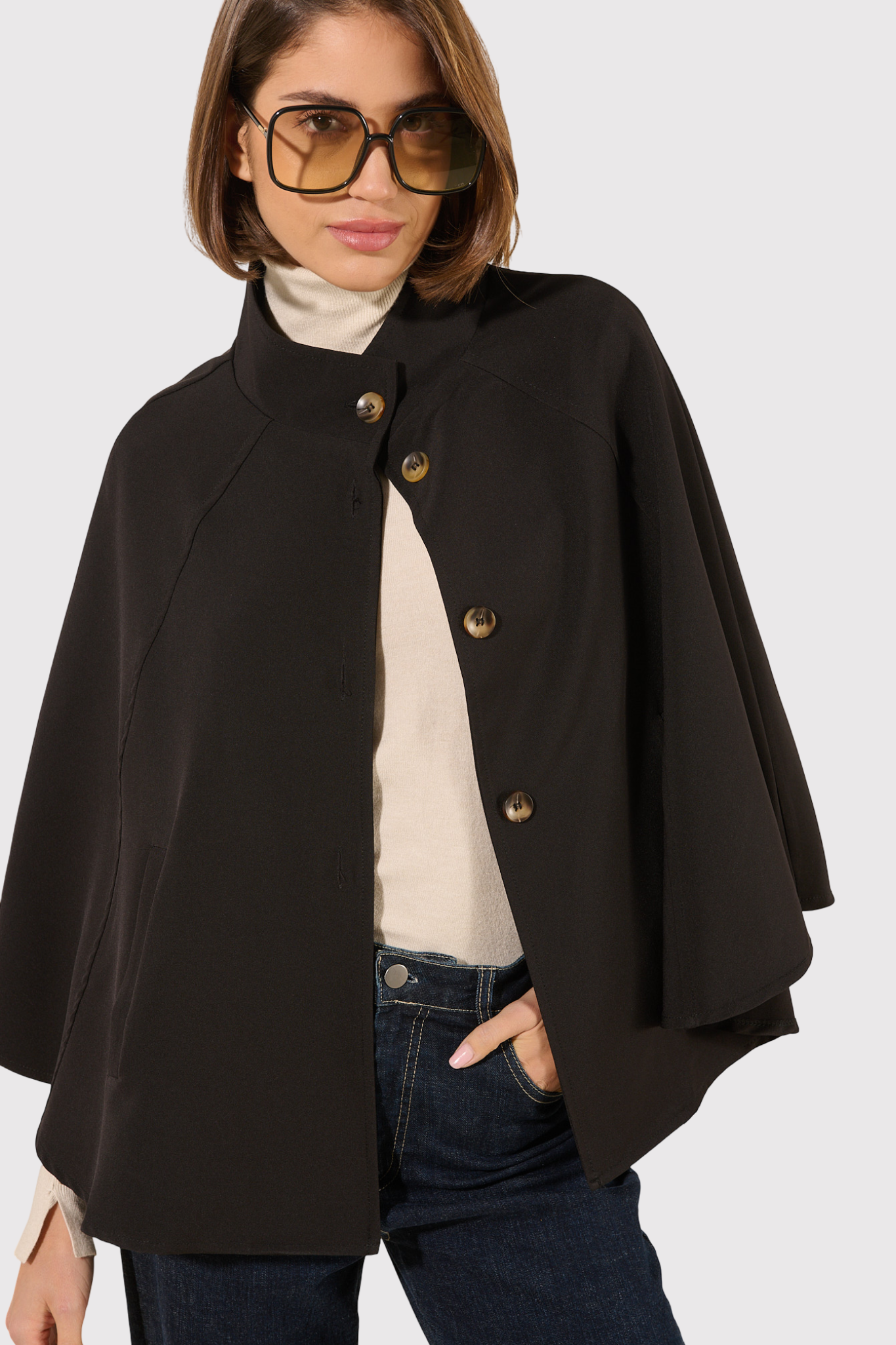 Mandy | Cape jacket