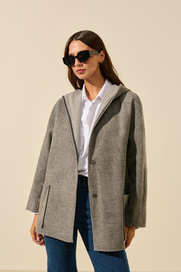 Marco | Veste capuche oversize