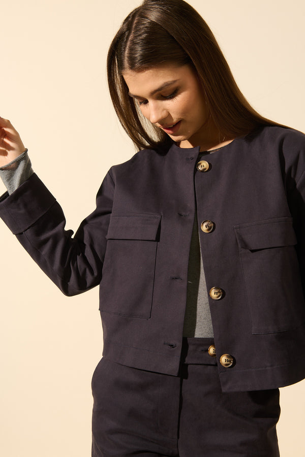 Pauline | Veste classique boutonnée
