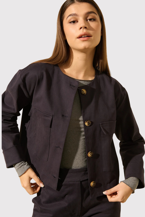 Pauline | Veste classique boutonnée