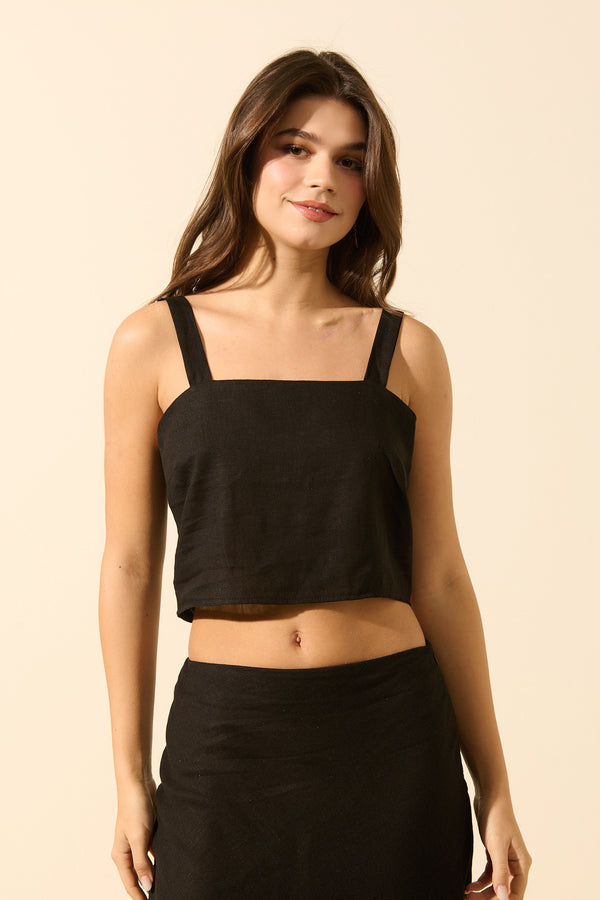 Pio | Button-up short top