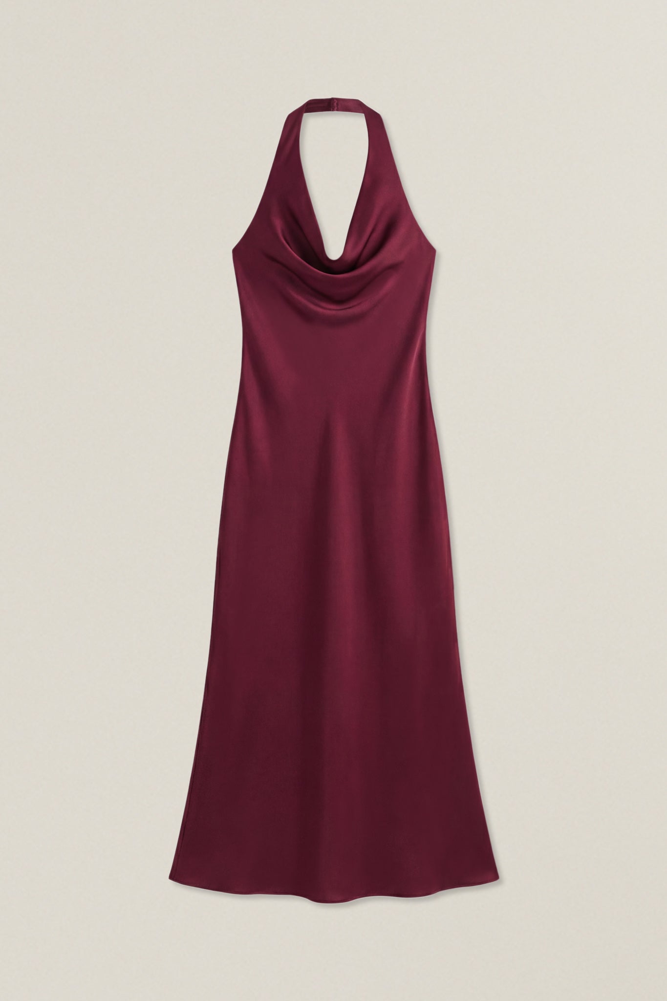 Preziosa | Satin halter dress