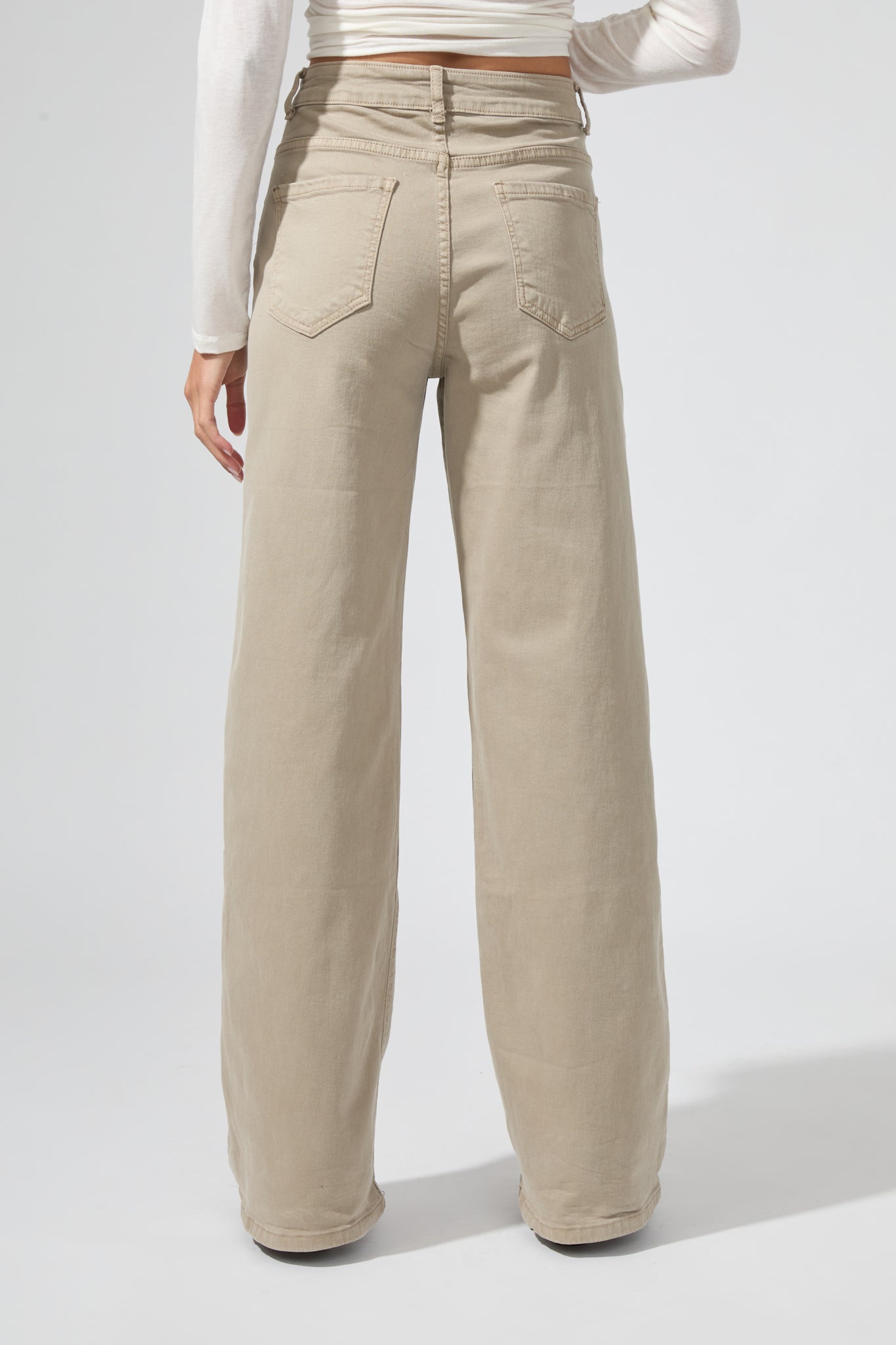 Alamo | High-waisted straight jeans