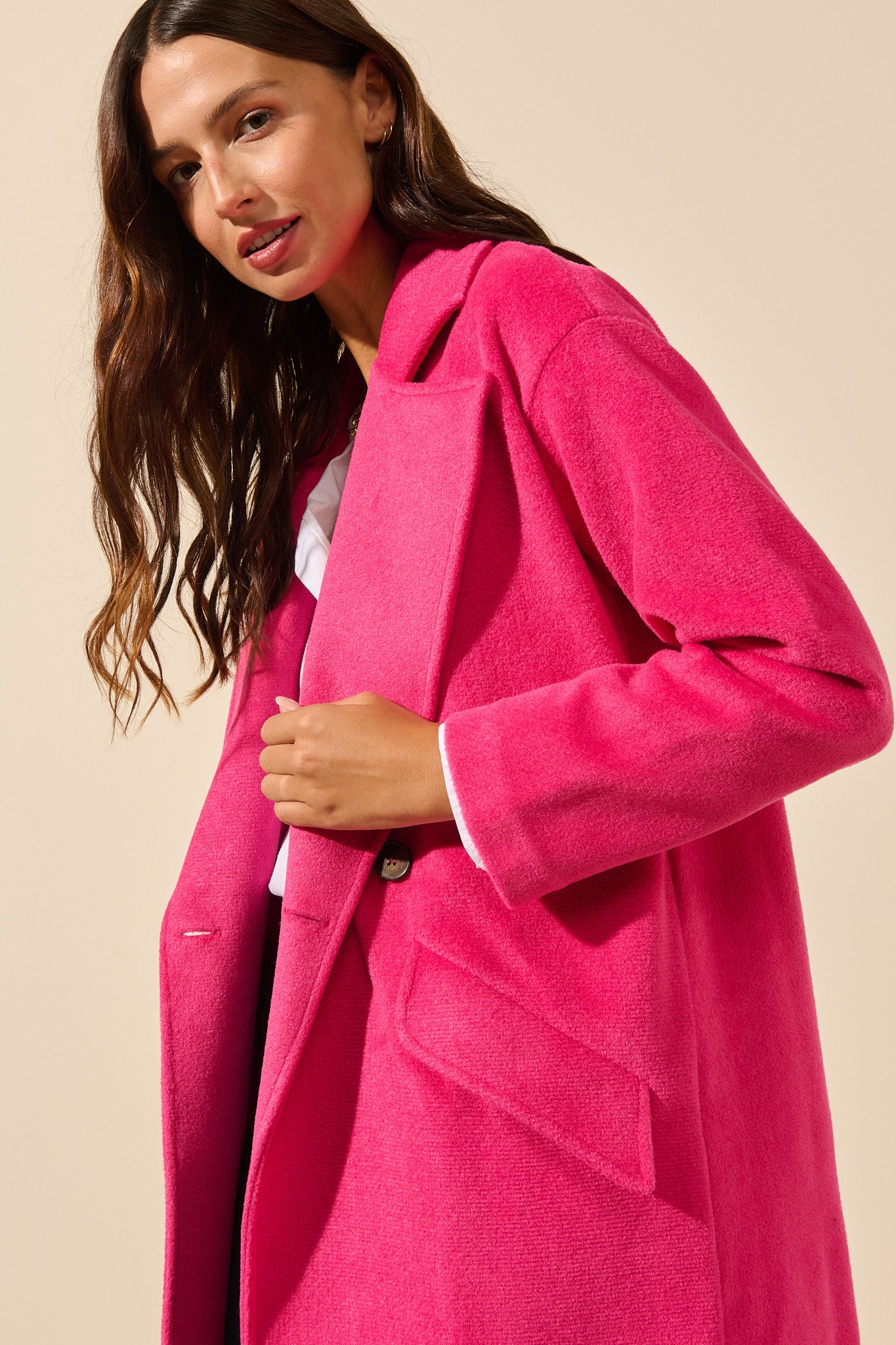 Romiti | Long oversize coat