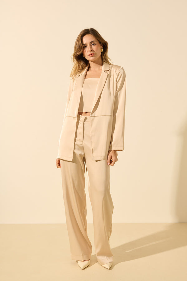 Sara | Veste satinée