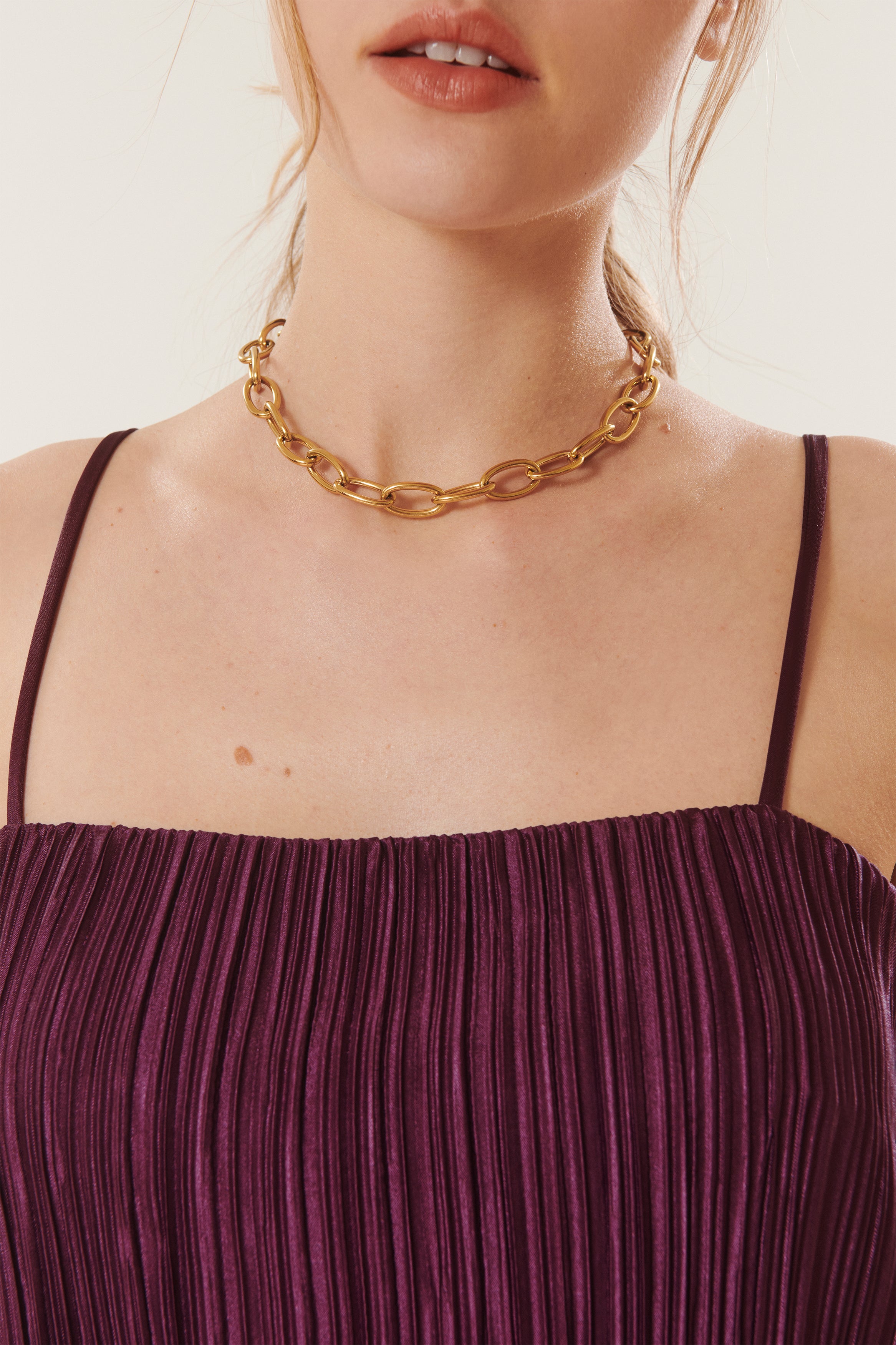 Andrew | Crop-top plissé
