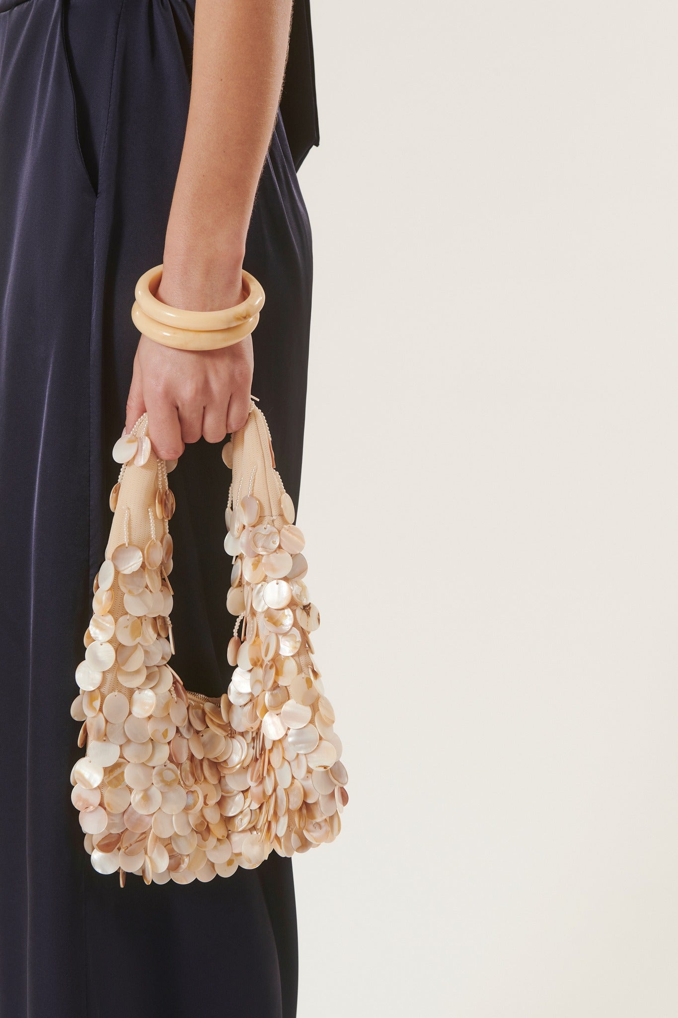 Belinda | Satin halter neck jumpsuit