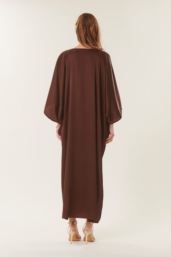 Daniela | Robe ample satinée