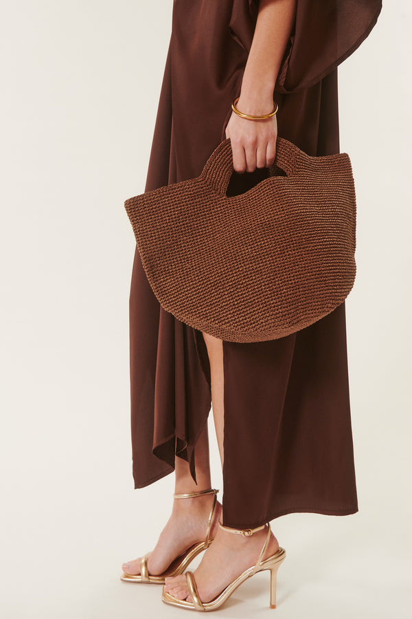 Daniela | Robe ample satinée