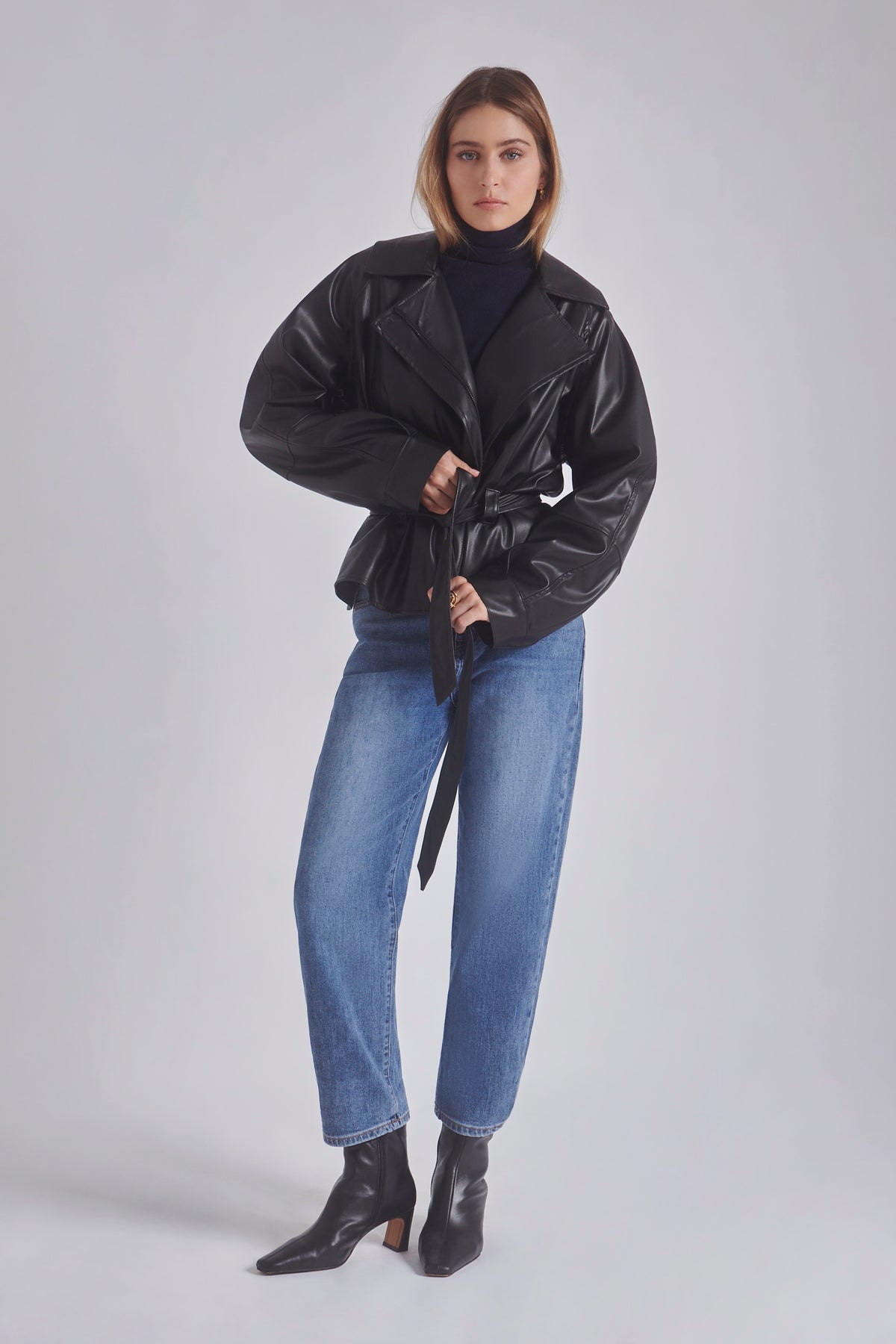 Janis | Veste simili cuir