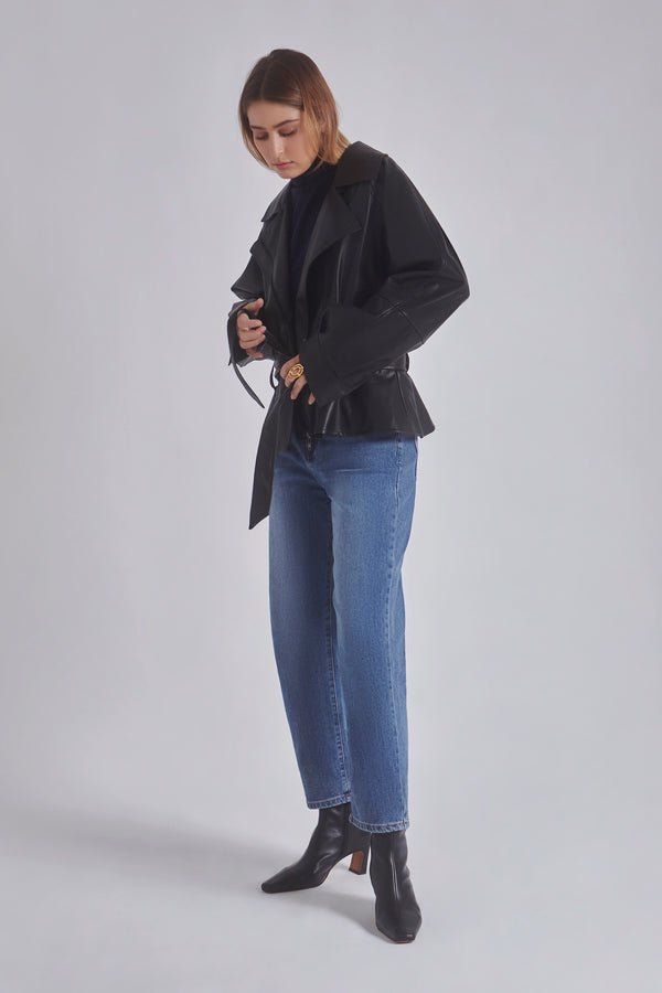 Janis | Veste similicuir