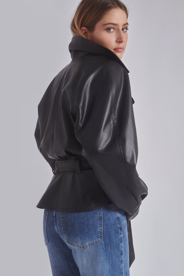 Janis | Veste similicuir