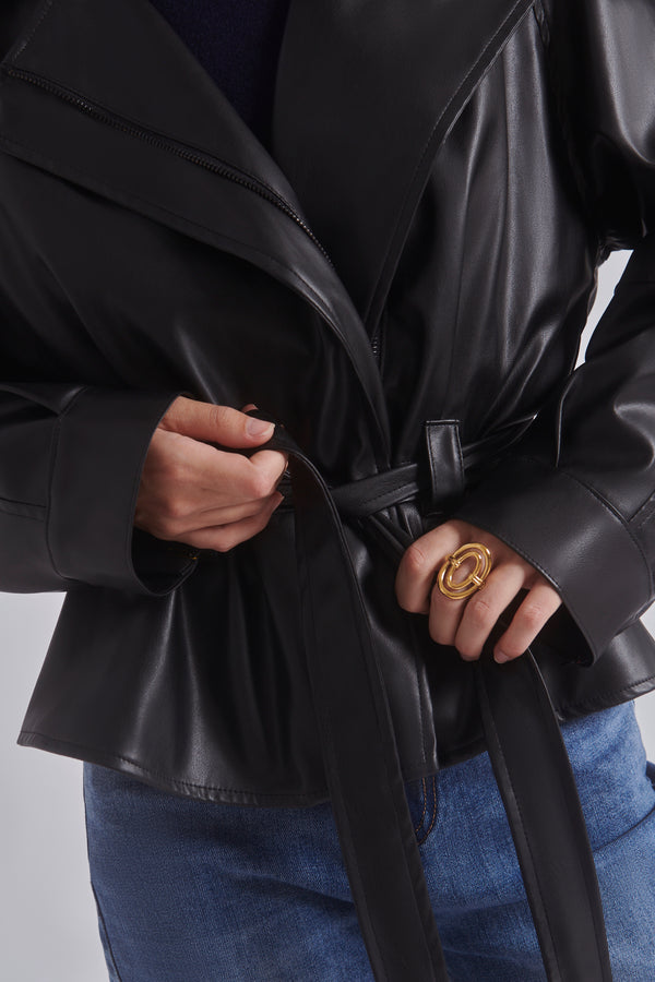 Janis | Veste similicuir