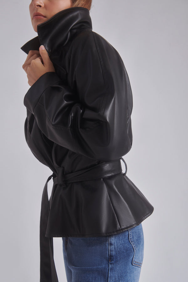 Janis | Veste similicuir