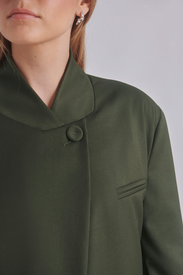 Judith | Veste courte à col châle