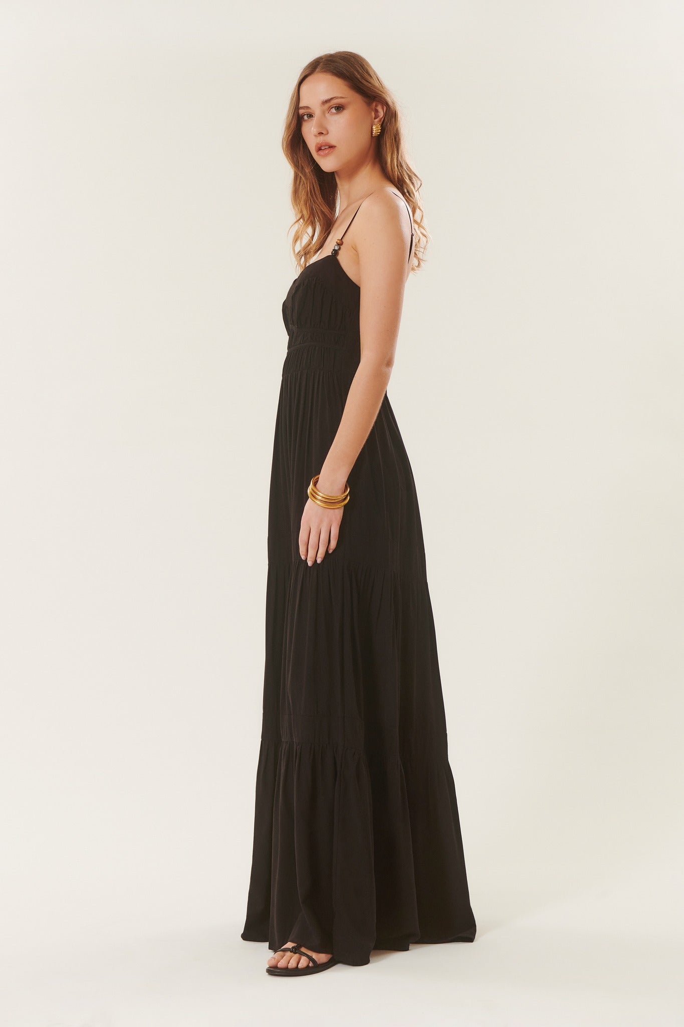 Marcia | Robe longue à bretelles