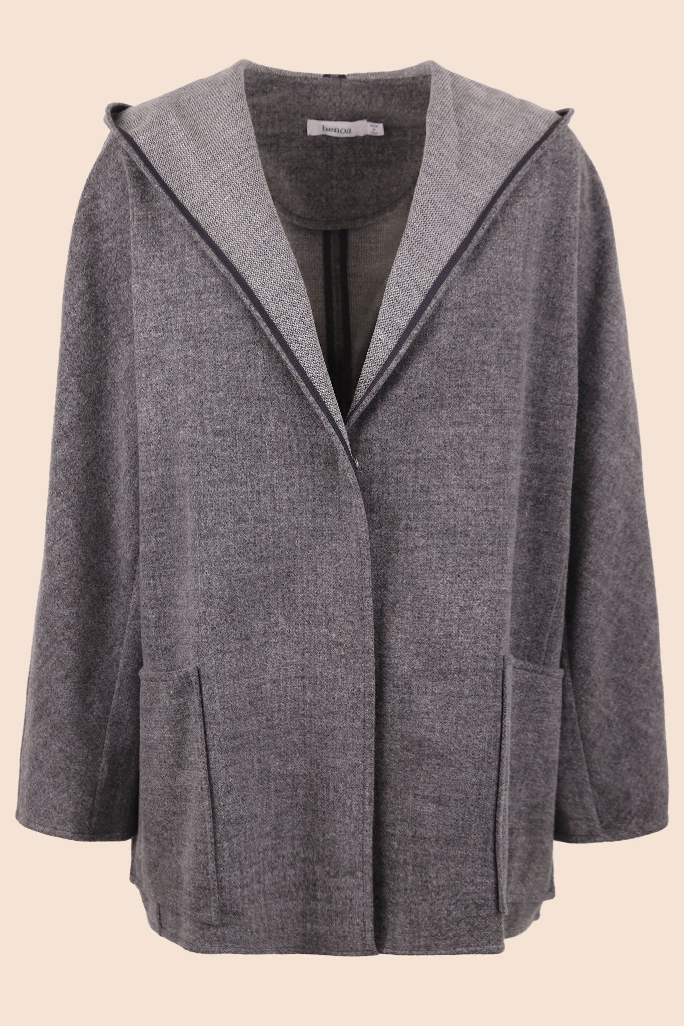 Marco | Oversized hooded jacket