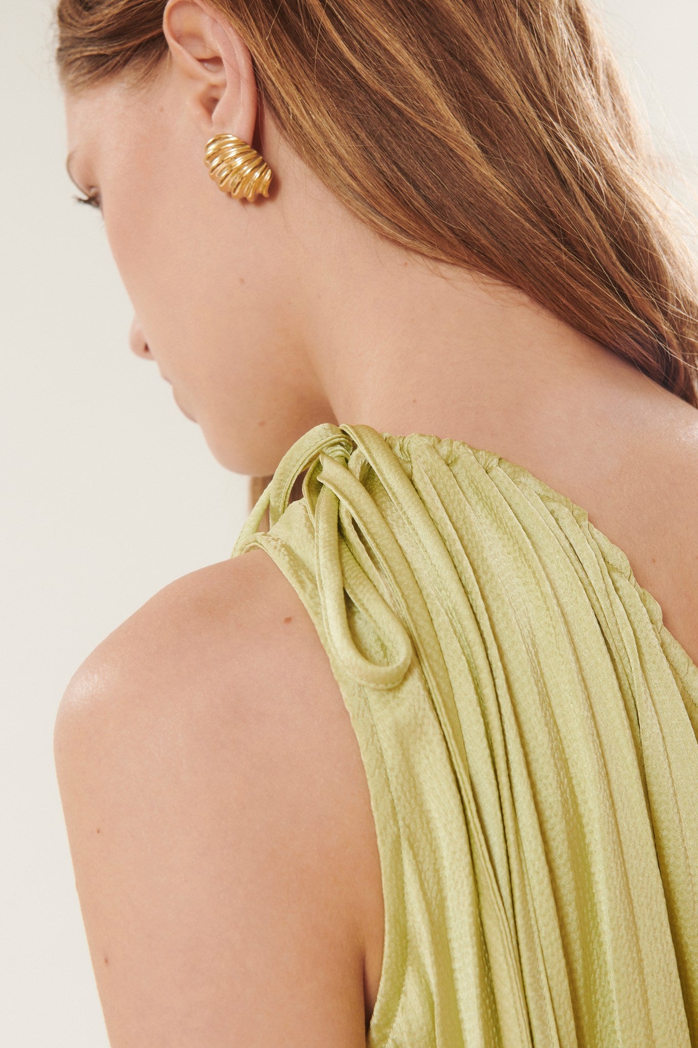 Phoebe | Robe courte plissée