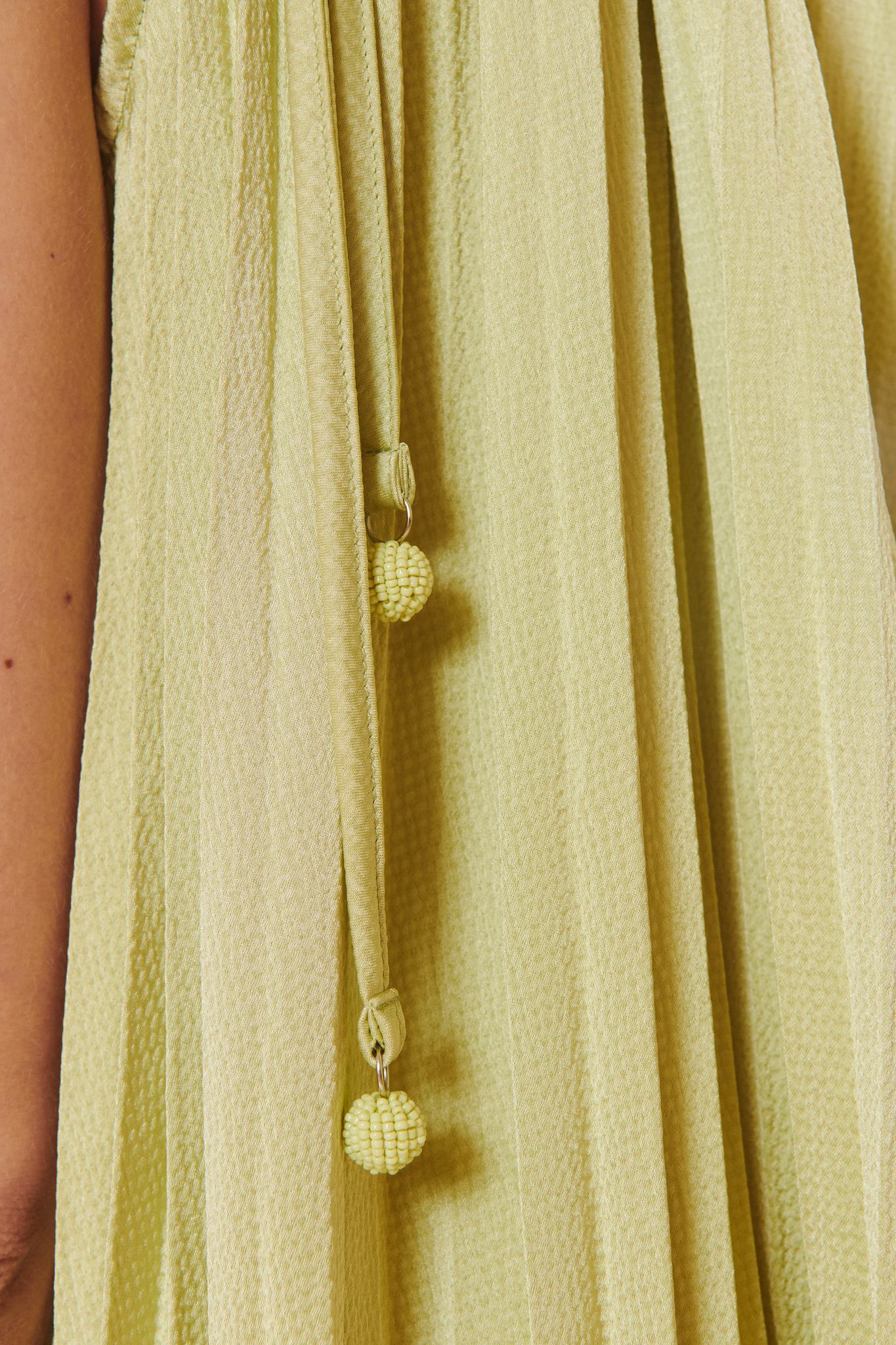 Phoebe | Robe courte plissée