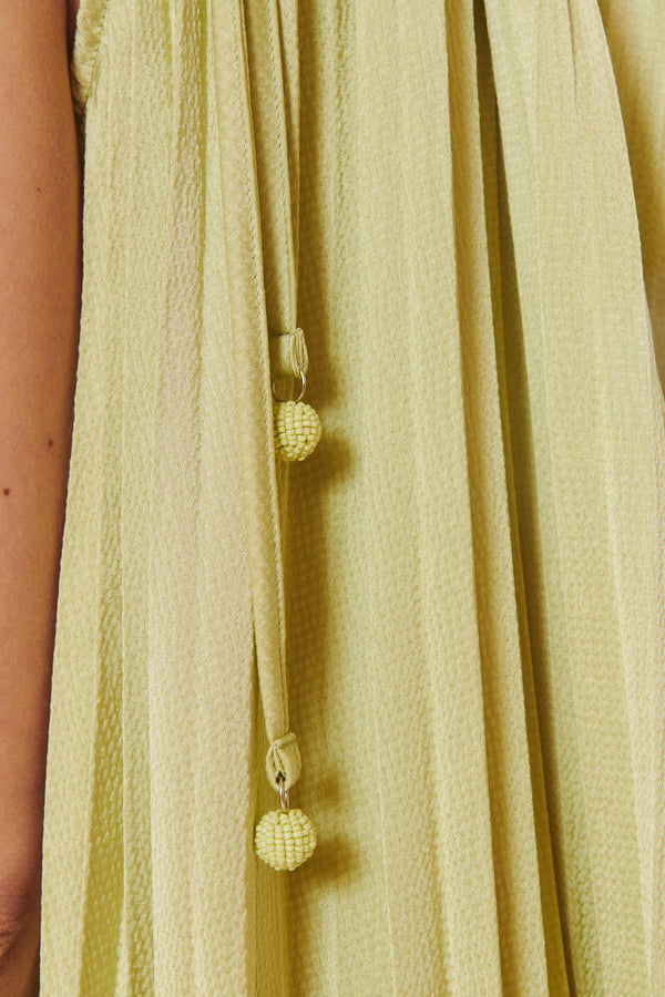 Phoebe | Robe courte plissée