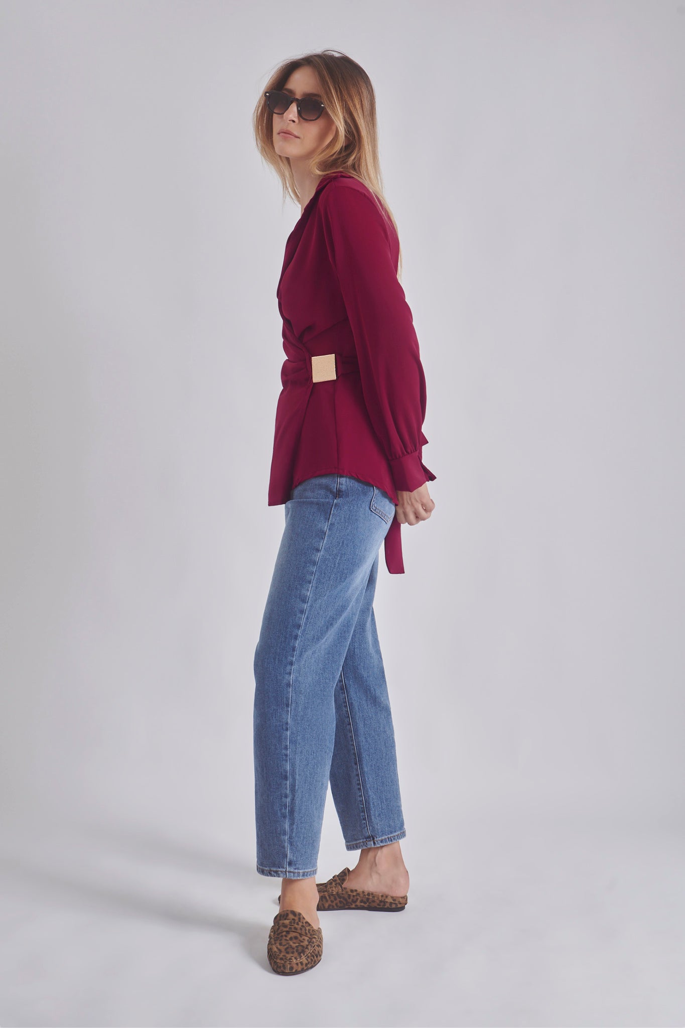Robbie | Blouse portefeuille