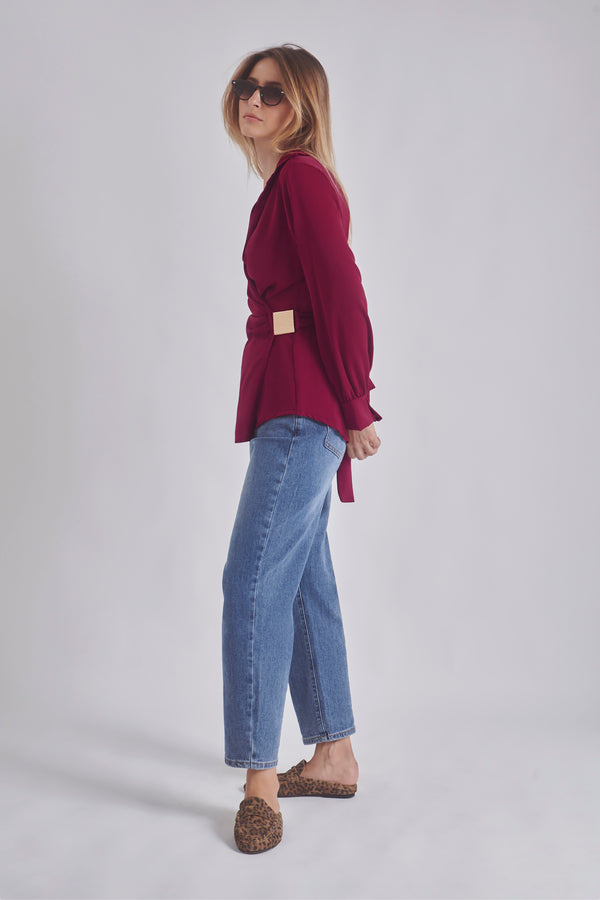 Robbie | Blouse portefeuille