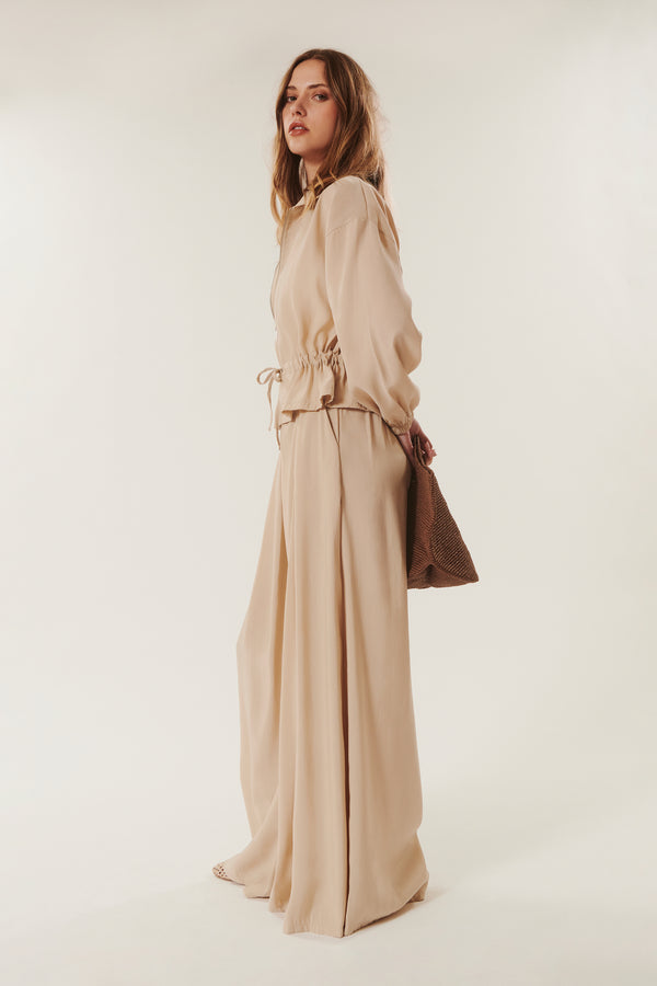 Sinaï | Pantalon ample à plis